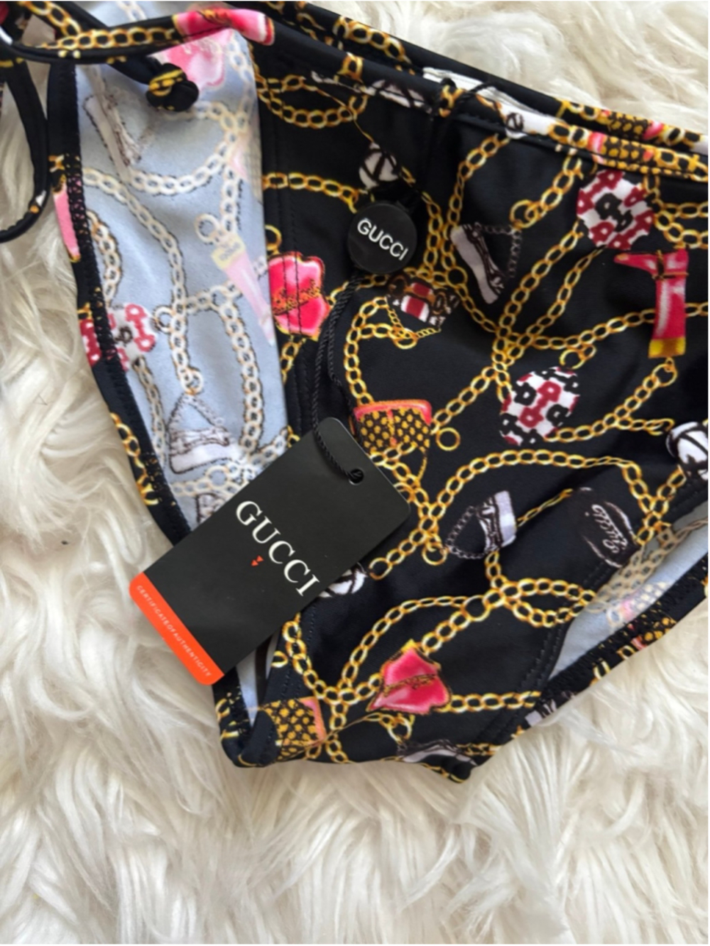 Vintage Y2K Gucci printed bikini with tags - Picture 7 of 12